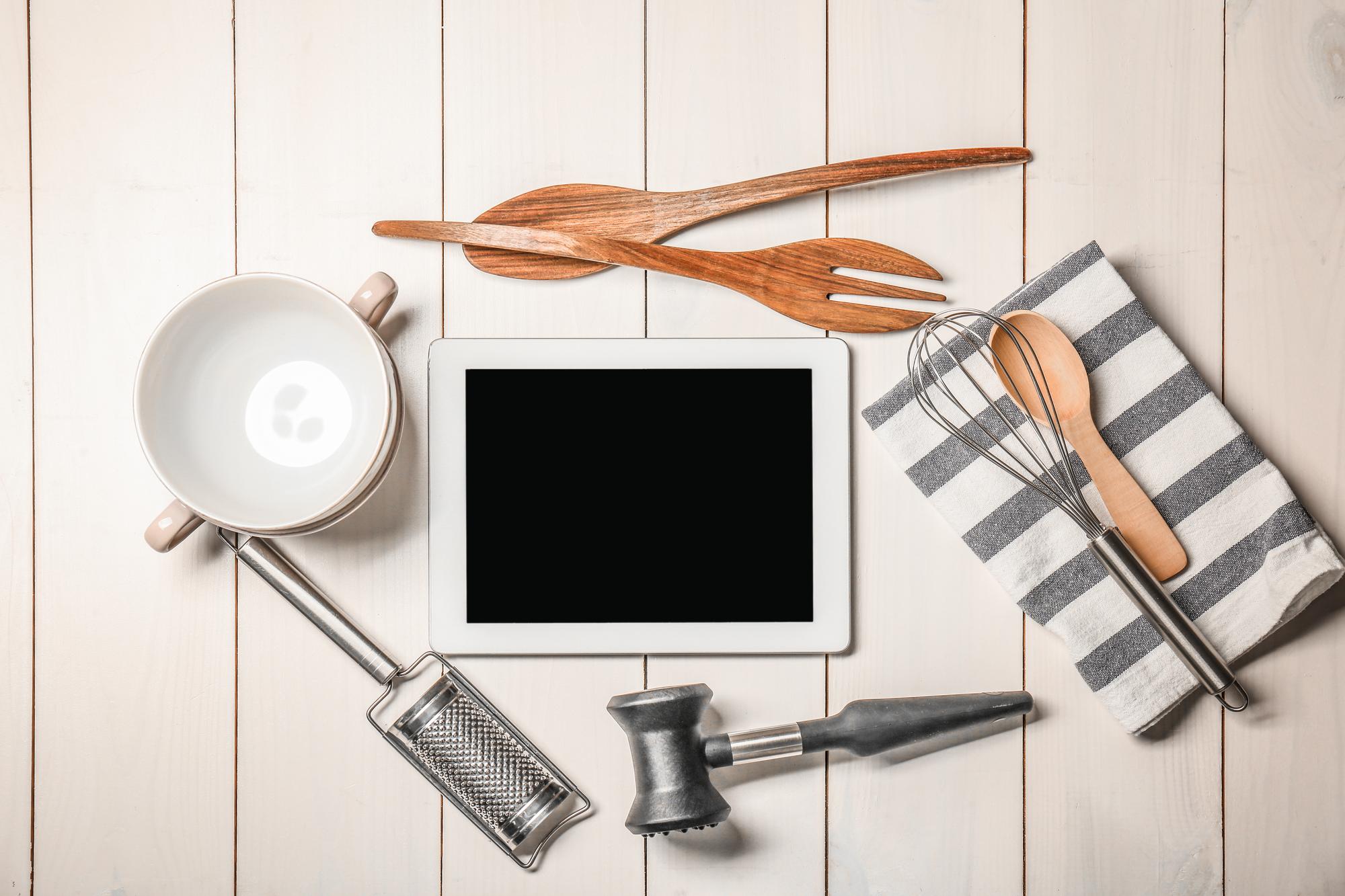 Set di strumenti da cucina professionali